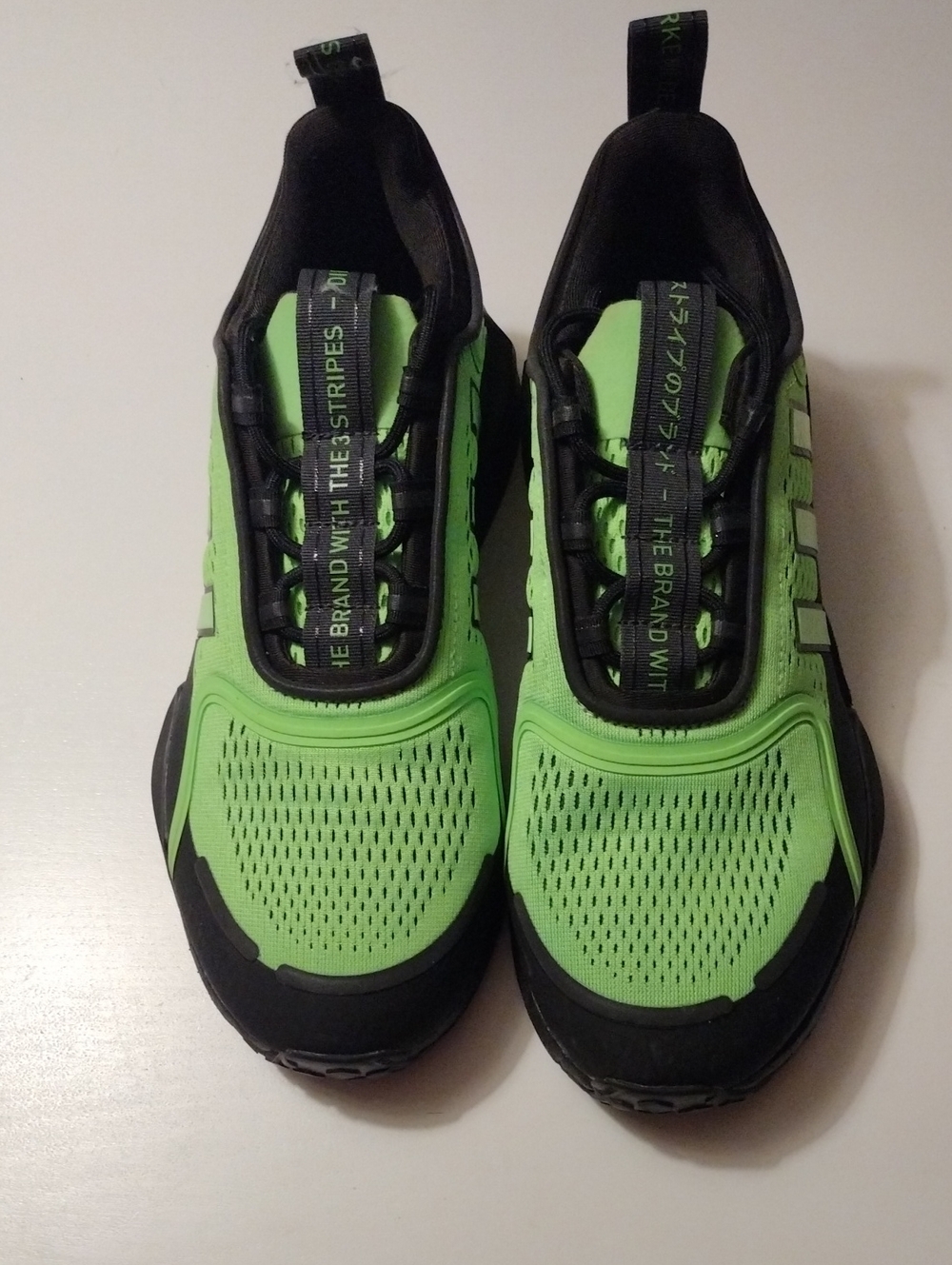 Adidas Men's Green Athletic Sneakers - Lightweight Performance